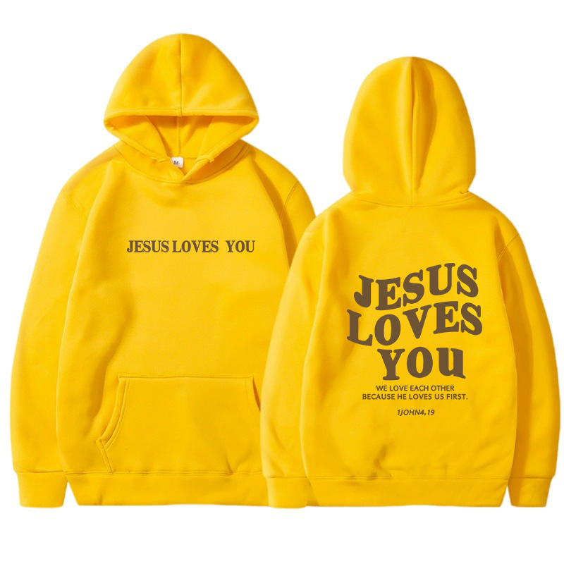 Jesus Loves You Hoodie