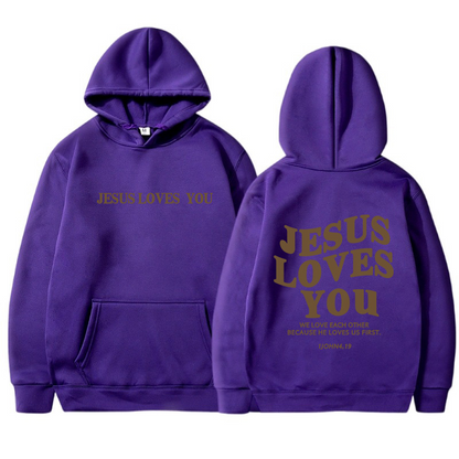 Jesus Loves You Hoodie