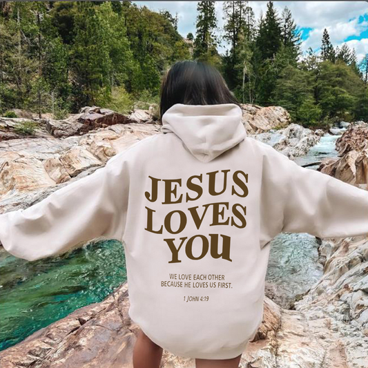 Jesus Loves You Hoodie