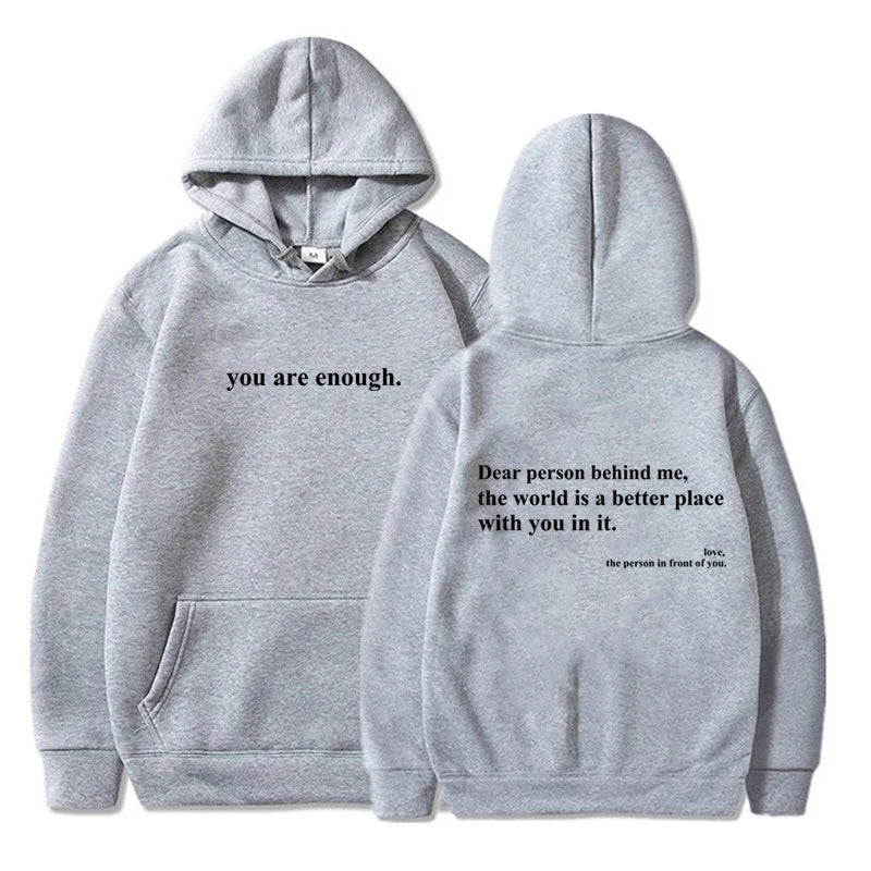 You Are Enough Hoodie