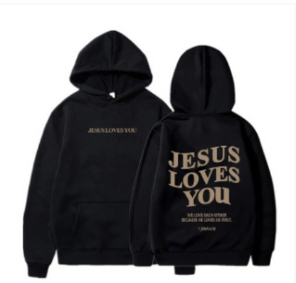 Jesus Loves You Hoodie