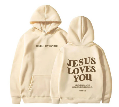 Jesus Loves You Hoodie